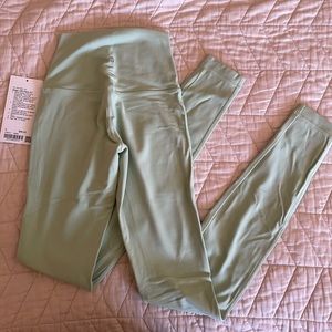 Light Green Lululemon Align Leggings